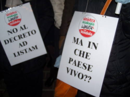 manifestazione popolo viola varese 