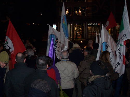 manifestazione popolo viola varese 