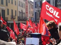 manifestazione sciopero cgil 12 marzo varese