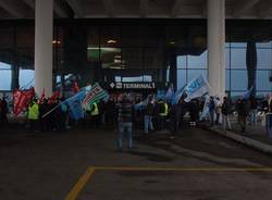 manifestazione sindacati malpensa cgil cisl uil 22 marzo 2010