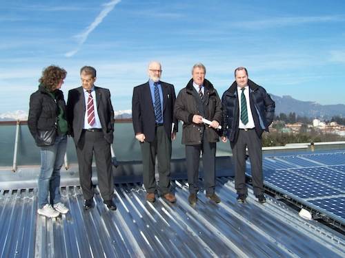 Pannello fotovoltaico gazzada isis keynes