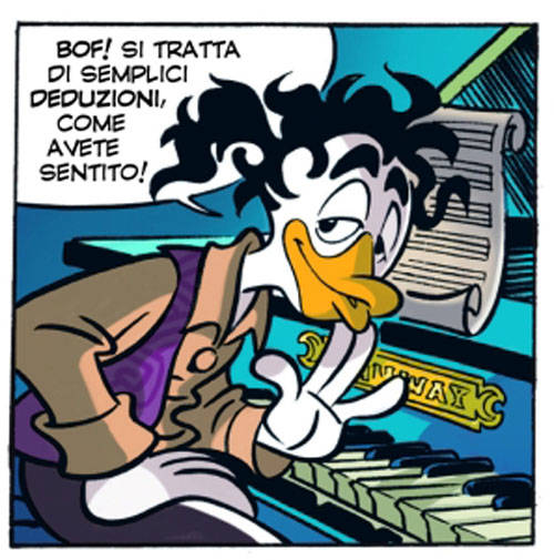 Stefano Bollani su Topolino