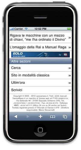 varesenews mobile iphone