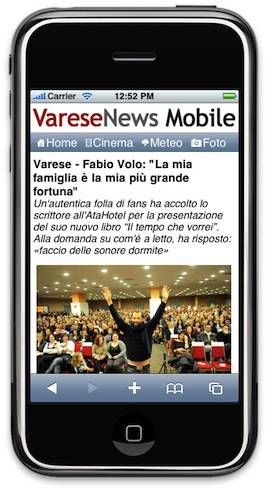 varesenews mobile iphone