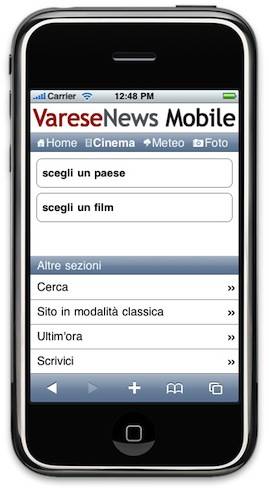 varesenews mobile iphone