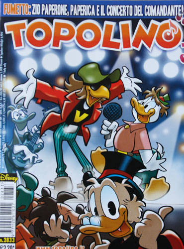 Vasco rossi su topolino