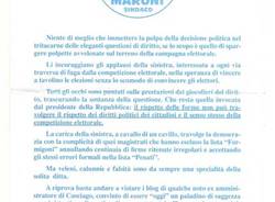 volantino maroni casciago comune elezioni