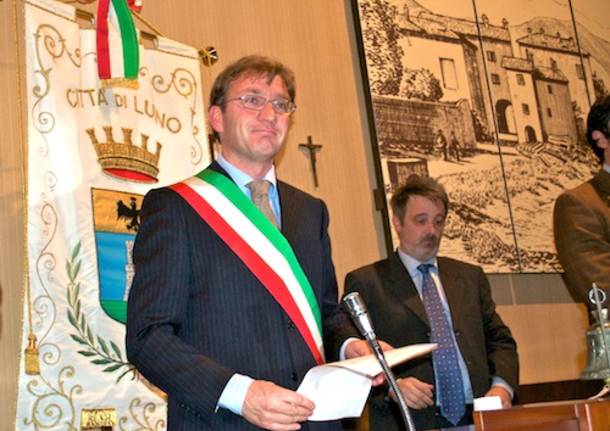 Andre Pellicini consiglio comunale Luino