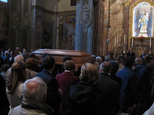 funerale giuseppe panza