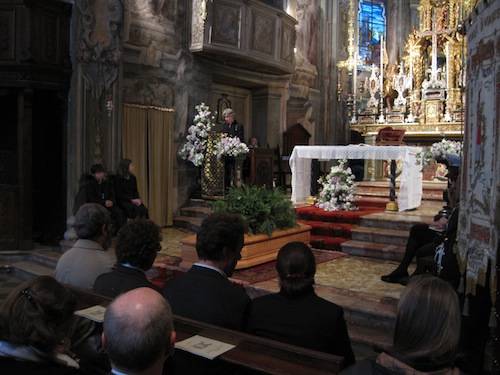 funerale giuseppe panza