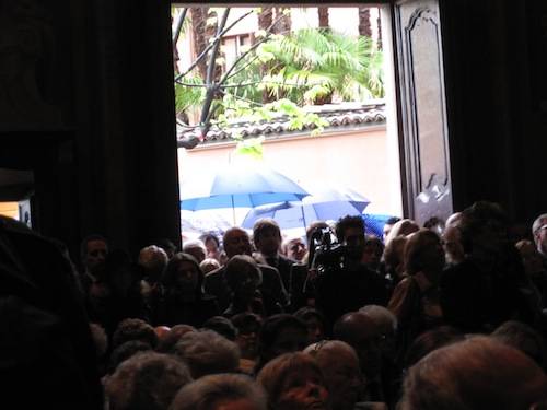 funerale giuseppe panza