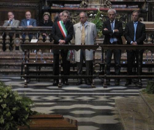 Funerali Giovanni Valcavi