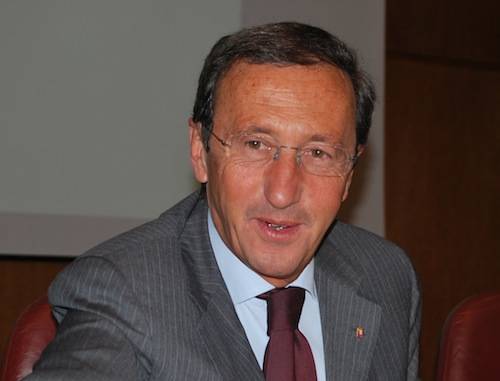 Gianfranco Fini all'insubria varese