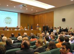 Gianfranco Fini all'insubria varese