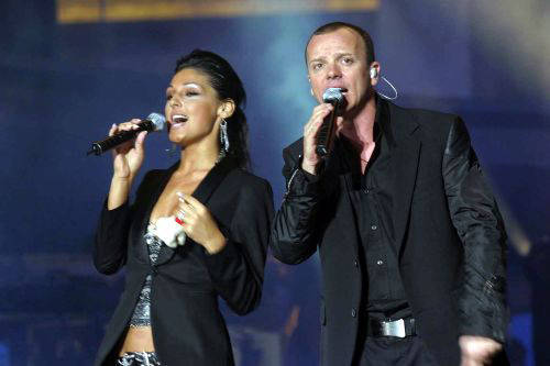 Gigi d'Alessio e Anna Tatangelo