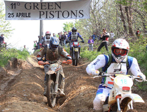 green pistons motociclismo edizione gara 2010 