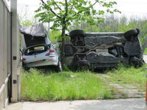 incidente mortale sacconago viale industria 24-4-2010