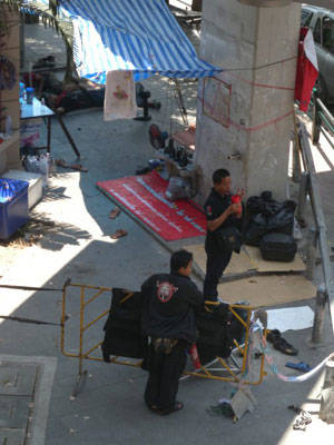 Thailandia foto rachele meazza protesta