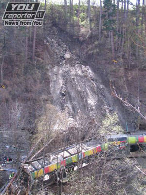 treno deragliato merano foto youreporter