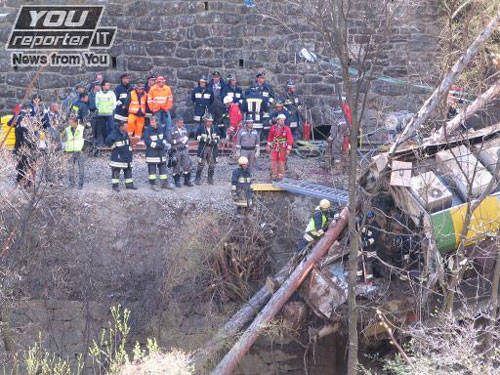 treno deragliato merano foto youreporter