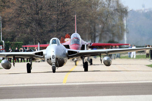 vampire aereo aermacchi volandia vizzola ticino