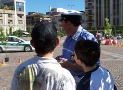 guida sicura varese piazza repubblica bambini vigili lezioni guida