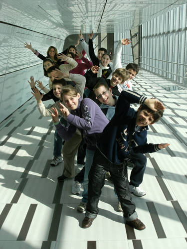 i bambini fotografano i bambini scuola e.fermi