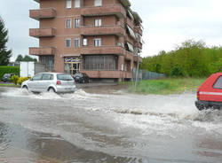 pioggia allagamenti strada morazzone gazzada