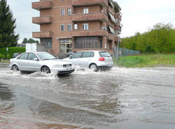 pioggia allagamenti strada morazzone gazzada