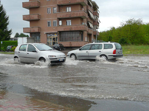 pioggia allagamenti strada morazzone gazzada