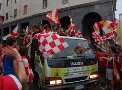 festa promozione serie b varese calcio 13 giugno 2010