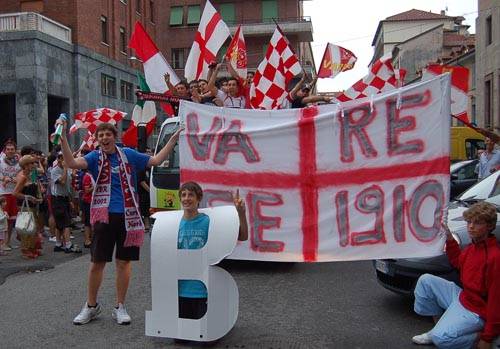 festa promozione serie b varese calcio 13 giugno 2010