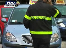 incendio auto vergiate youreporter