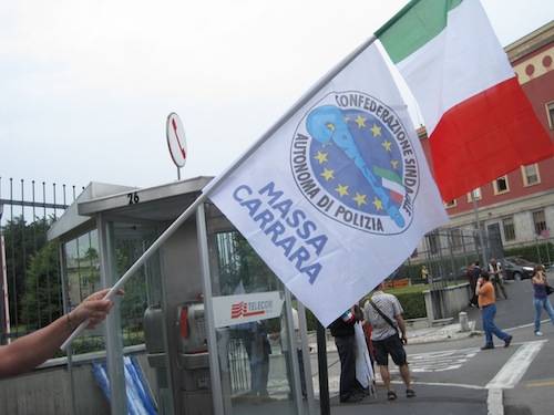 Manifestazione nazionale consap sindacato di polizia 