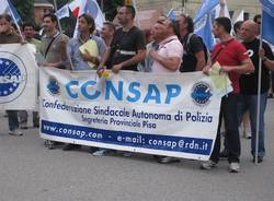 Manifestazione nazionale consap sindacato di polizia