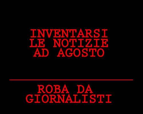 roba da giornalisti facebook giornalismo