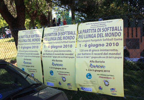 softball caronno pertusella record mondo