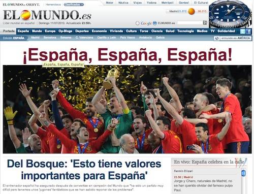 finale mondiali sudafrica 2010