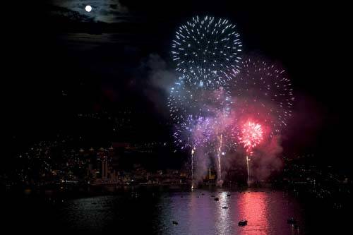 fuochi d'artificio campione d'italia 