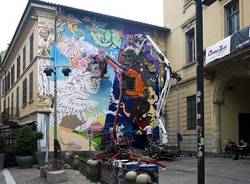 murale via manzoni gallarate
