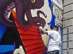 murale via manzoni gallarate