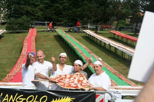 pizza castiglione olona record
