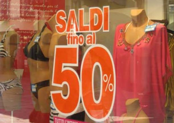 saldi estivi luglio 2010