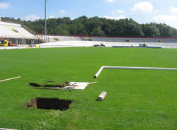 lavori ristrutturazione stadio franco ossola estate 2010