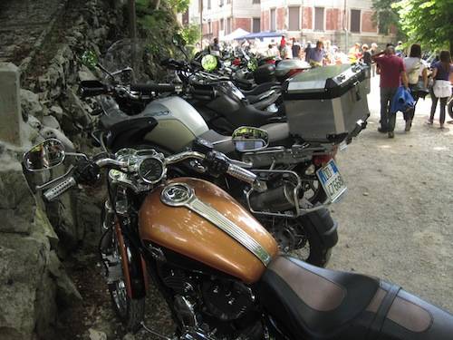 motoraduno festa alpini di Varese 2010