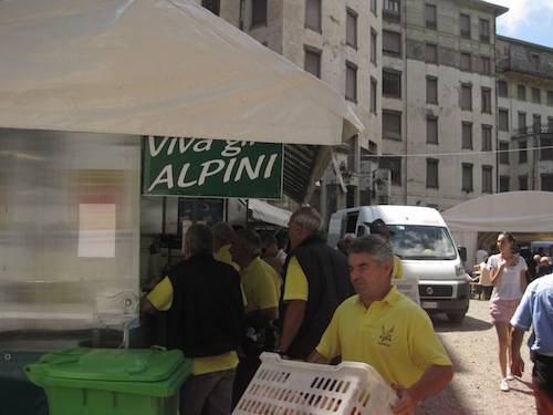 motoraduno festa alpini di Varese 2010