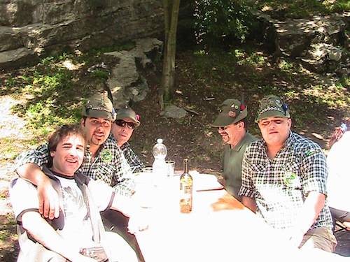motoraduno festa alpini di Varese 2010