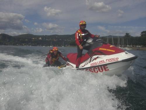 vigili del fuoco lago maggiore