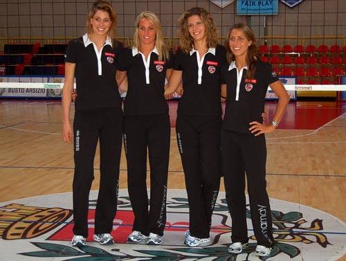 yamamay volley busto arsizio 2010-2011 presentazione squadra 