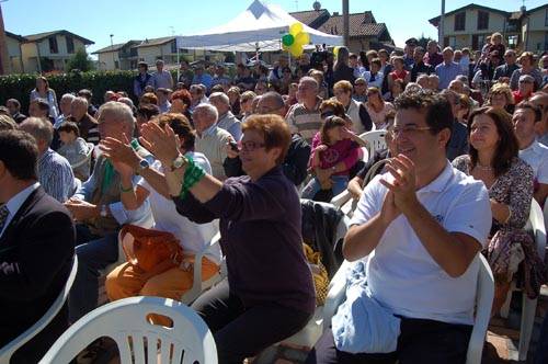 inaugurazione asilo lonate ceppino la luna fatata roberto maroni massimo colombo